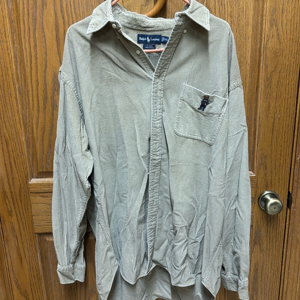 Men’s vintage Polo Ralph Lauren corduroy button down